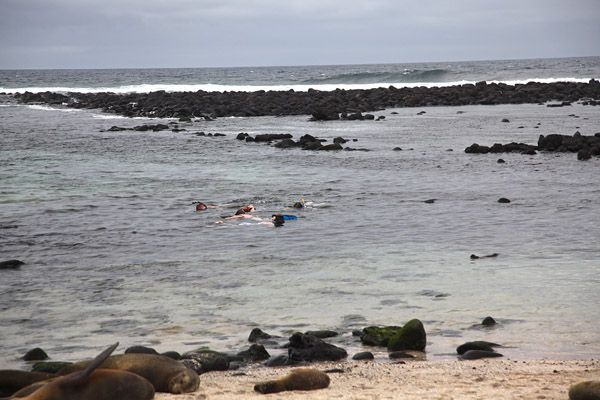 Snorkelen op Loberiastrand - Hans Mom